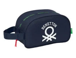Neceser de Viaje Benetton Together Azul marino 26 x 15 x 12 cm