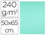 Liderpapel Cartulina Verde 50x65 cm 240g/m2 Paquete de 25 Hojas