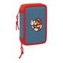 Safta Plumier Super Mario Doble Cremallera 29 Piezas
