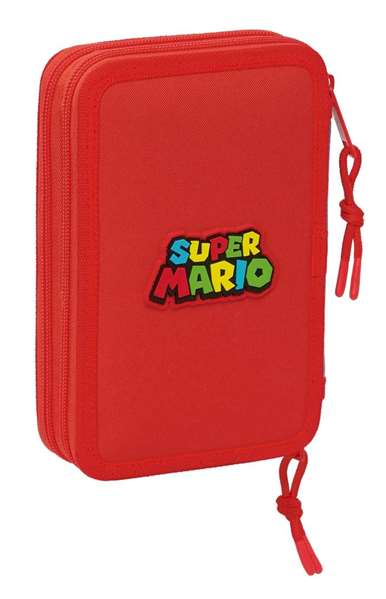 Safta Plumier Doble pqño 29 piezas 12,5x19,5x4 cm Estuche escolar