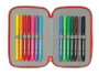 Safta Plumier Doble pqño 29 piezas 12,5x19,5x4 cm Estuche escolar