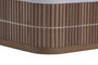 DKD Home Decor Set de 3 Cestas de Bambú Marrón 26x19x12 cm
