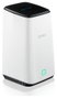Zyxel FWA510 Router 5G Interior Tribanda con Wi-Fi 6 (802.11ax), 2 Puertos Ethernet LAN, 4 Antenas, Negro y Blanco