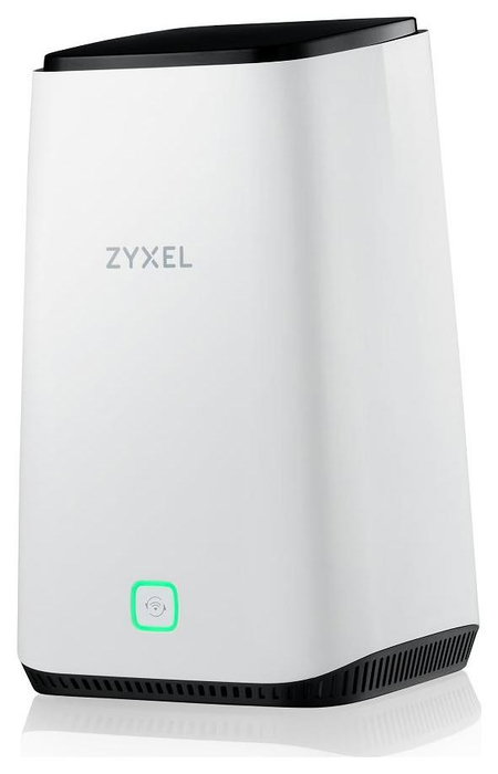 Zyxel FWA510 Router 5G Interior Tribanda con Wi-Fi 6 (802.11ax), 2 Puertos Ethernet LAN, 4 Antenas, Negro y Blanco