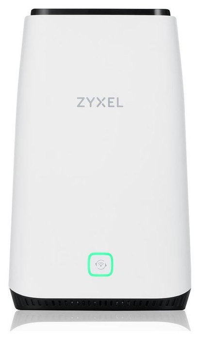 Zyxel FWA510 Router 5G Interior Tribanda con Wi-Fi 6 (802.11ax), 2 Puertos Ethernet LAN, 4 Antenas, Negro y Blanco