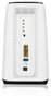 Zyxel FWA510 Router 5G Interior Tribanda con Wi-Fi 6 (802.11ax), 2 Puertos Ethernet LAN, 4 Antenas, Negro y Blanco
