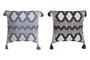 DKD Home Decor Cojín Algodón Rombos Surtido 45x15x45 cm