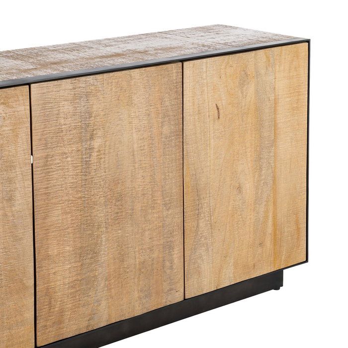 Aparador Natural Madera de Mango Salón 150 X 44 X 80 cm