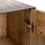 Aparador Natural Madera de Mango Salón 150 X 44 X 80 cm