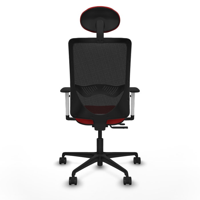 PIQUERAS Y CRESPO Silla de oficina Zulema Rojo y Negro PIQUERAS Y CRESPO Silla de oficina Zulema Rojo y Negro