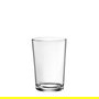 Bormioli Vaso Caña Lisa - Vidrio Tensionado, 9 cl, Altura 86 mm, Diámetro 50 mm, Borde Grueso (Set de 12)