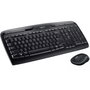 Logitech MK330 Combo de Teclado y Ratón Inalámbrico US International Negro