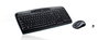 Logitech MK330 Wireless Combo Teclado y Ratón Negro US International