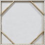 DKD Home Decor Cuadro Lienzo y Papel Moderno 3D 80x80 cm, Pack de 2