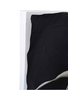 DKD Home Decor Cuadro Moderno Lienzo Papel Blanco Negro 80 x 80 cm (2 Unidades)