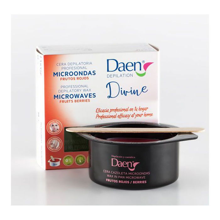 Daen Cazoleta Cera Depilatoria Frutos Rojos para Microondas 90 g
