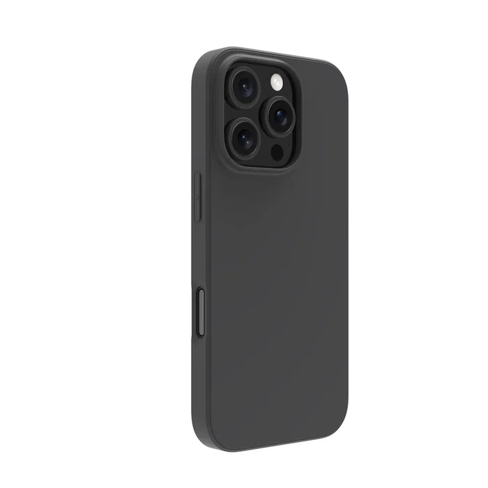 Dbramante1928 Bulk - Nuuk Funda Protectora de Plástico Negro Resistente para Apple iPhone 16 ProMax de 17,5 cm (6.9") con 100% Material Reciclado