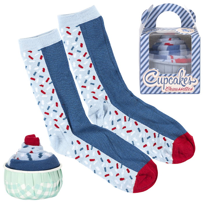 The Concept Factory Par Calcetines De Postre Mujer Talla 36-40 Modelos Surtidos: Donut Rosa, Donut Verde, Cupcake Rosa, Cupcake Azul The Concept Factory Par Calcetines De Postre Mujer Talla 36-40 Modelos Surtidos: Donut Rosa, Donut Verde, Cupcake Rosa, Cupcake Azul