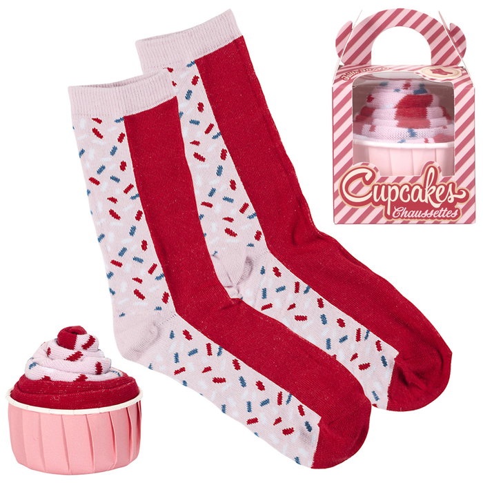 The Concept Factory Par Calcetines De Postre Mujer Talla 36-40 Modelos Surtidos: Donut Rosa, Donut Verde, Cupcake Rosa, Cupcake Azul The Concept Factory Par Calcetines De Postre Mujer Talla 36-40 Modelos Surtidos: Donut Rosa, Donut Verde, Cupcake Rosa, Cupcake Azul