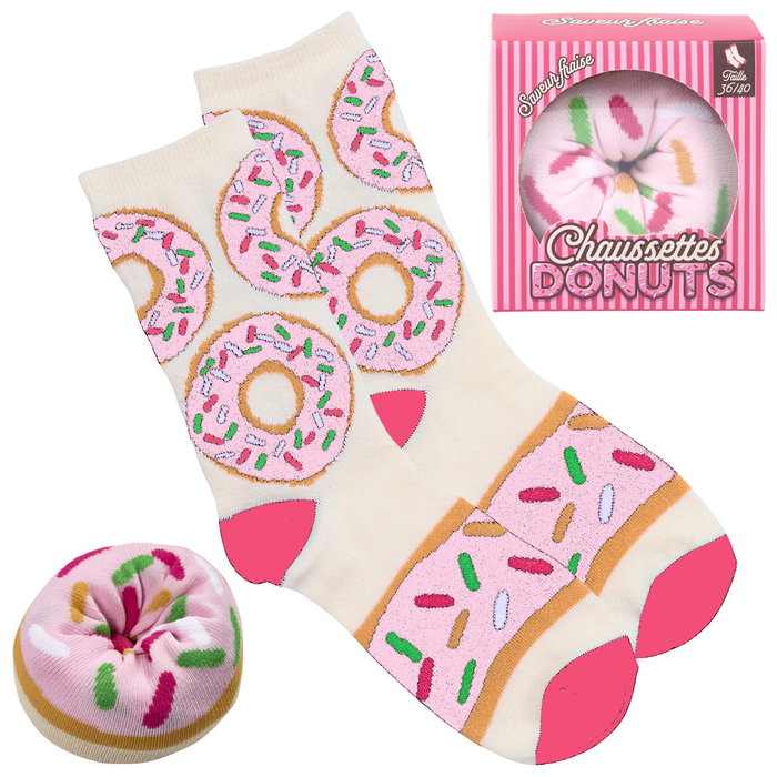 The Concept Factory Par Calcetines De Postre Mujer Talla 36-40 Modelos Surtidos: Donut Rosa, Donut Verde, Cupcake Rosa, Cupcake Azul The Concept Factory Par Calcetines De Postre Mujer Talla 36-40 Modelos Surtidos: Donut Rosa, Donut Verde, Cupcake Rosa, Cupcake Azul