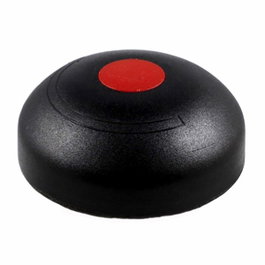San Ignacio Pomo para tapa de bakelita negro con tapón rojo para modelo Córdoba SP-SG-1511-01