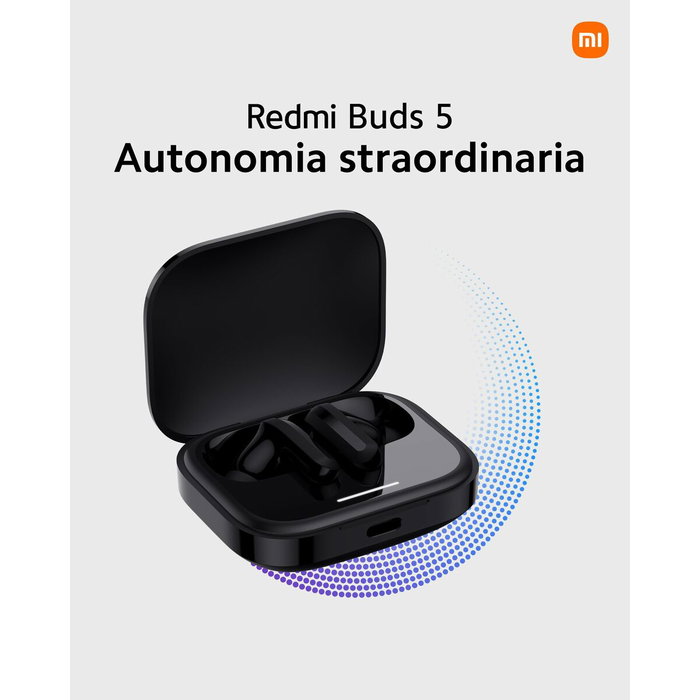 Xiaomi Redmi Buds 5 Blanco, Auriculares Inalámbricos con Cancelación de Ruido Xiaomi Redmi Buds 5 Blanco, Auriculares Inalámbricos con Cancelación de Ruido