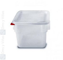 Contenedor Cuadrado Poliprop 6lt c/tapa
