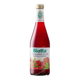 BIOTTA Jugo De Arándanos Rojos Plus Bio 500Ml