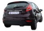 Fox Colas de escape plateado brillante para Ford Fiesta VII