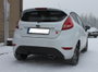 Fox Colas de escape plateado brillante para Ford Fiesta VII