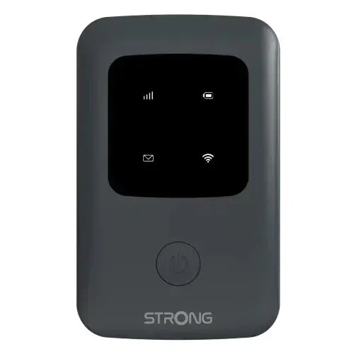 Strong 4GMIFI150C Router 4G LTE WiFi Portátil Hotspot Móvil con Pantalla, Hasta 150Mbps, Comparte con 10 Dispositivos, Batería 2100mAh