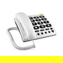 Doro PhoneEasy 311c Teléfono Analógico Blanco Botones Grandes