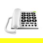 Doro PhoneEasy 311c Teléfono Analógico Blanco Botones Grandes