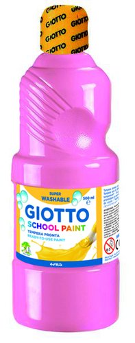 Giotto Témpera Escolar Lavable Rosa Carne 500 ml Giotto Témpera Escolar Lavable Rosa Carne 500 ml