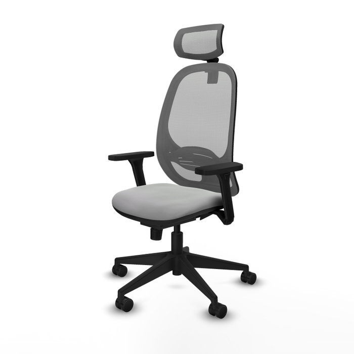 PIQUERAS Y CRESPO Silla de oficina Cilanco con mecanismo Sincro, Gris PIQUERAS Y CRESPO Silla de oficina Cilanco con mecanismo Sincro, Gris