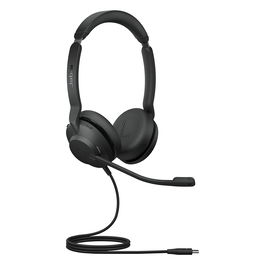 Jabra Evolve2 30 SE Auriculares Diadema Stereo para Oficina USB-C - Negro - Con cancelación de ruido pasiva, micrófono boom y tecnología Clear Voice