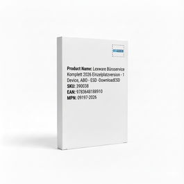 Lexware Büroservice Komplett 2026 Einzelplatzversion - 1 Device, ABO - ESD - Download ESD