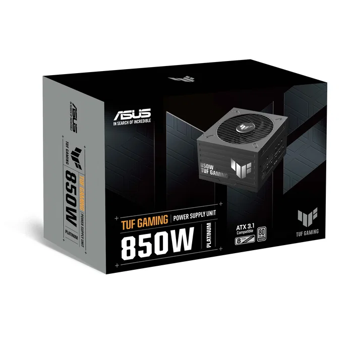 ASUS TUF Gaming 850W Platinum Totalmente Modular ATX Negro