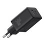 Baseus Cube Pro 30W USB-C USB-A - negro