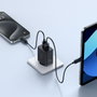 Baseus Cube Pro 30W USB-C USB-A - negro