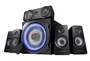 Trust GXT 658 Tytan Conjunto de Altavoces 5.1 180W (90W RMS) con Subwoofer de Madera, Compatible con PC, PS3, Xbox 360, Wii, Mando a Distancia, Negro