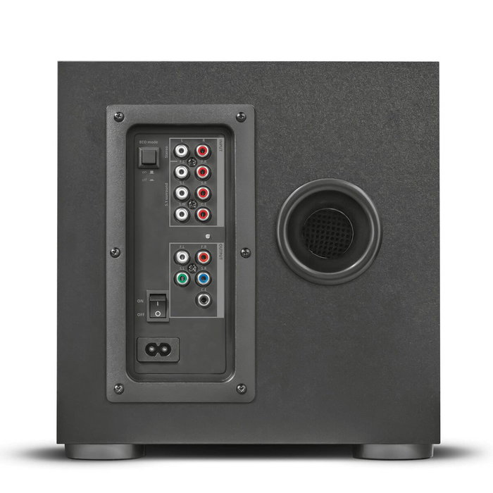 Trust GXT 658 Tytan Altavoces 5.1 con Subwoofer, 90W RMS, Negro