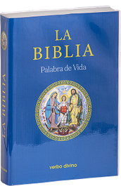 VERBO DIVINO, La Biblia (Palabra de Vida) - AZUL (FUNDA DE PLASTICO)