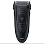Braun Series 1 170 - Máquina de afeitar de láminas eléctrica, negro, lavable, a prueba de agua, con recortadora de precisión