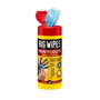 Big Wipes - Toallitas Industriales Ultramedias Doble Cara (40 uds), Cara Exfoliante y Suave, Biodegradables, Cumplen Normativa UE