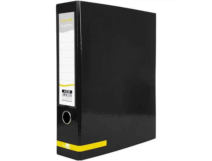 Liderpapel Archivador de Palanca Color System A4 Negro 80mm Liderpapel Archivador de Palanca Color System A4 Negro 80mm