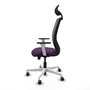 PIQUERAS Y CRESPO Silla de oficina Zulema Morada con mecanismo Sincro/Traslack