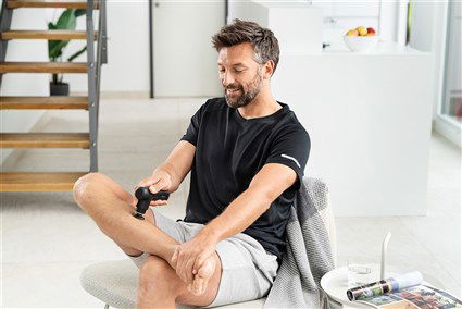 Beurer MG-79 Pistola de Masaje Muscular Potente para Zonas Sensibles, 3 Niveles, 3200 RPM