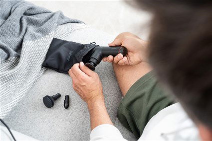 Beurer MG-79 Pistola de Masaje Muscular Potente para Zonas Sensibles, 3 Niveles, 3200 RPM