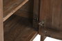DKD Home Decor Armario Indo minimal 24 Natural 4 puertas 130 x 45 x 180 cm